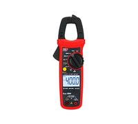 Medidor de abrazadera digital UNI-T UT203 + / MIE0402, medición de voltaje CA/CC, prueba de continuidad de circuitos y diodos, verdadero RMS