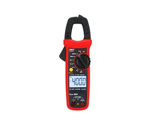 Medidor de abrazadera digital UNI-T UT203 + / MIE0402, medición de voltaje CA/CC, prueba de continuidad de circuitos y diodos, verdadero RMS