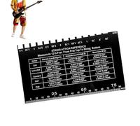 Medidor De Action De Cuerdas - Accesorios para Bajos - Herramienta Multifuncional de Regulación para Guitarras Eléctricas Acústicas de Viaje Exteriores Hogar