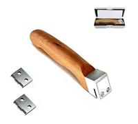 Medidor de Adhesión de Recubrimientos Portátil, Kit de Prueba de Adhesión por Cuadrícula con 2 Cuchillas, Mide Espesores de 0 a 250 µm, Múltiples Especificaciones de Cuchillas(3mm 6 teeth)