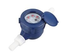 Medidor de Agua Contador de Agua Fria para Jardin y Hogar con Lectura Clara Escala Maxima 99999 Instalacion Facil y Duradero