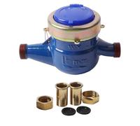 Medidor de Agua de Tipo seco Monitoreo Remoto Transmisión magnética Medidor de Flujo de Agua fría DN15 Tecnología Digital de Alta precisión Gestión Inteligente para Uso doméstico