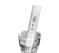 Medidor de agua digital, 0-9999 Ppm Meter Agua Potable, 5.43x0.94 pulgadas Instantánea Prueba de Calidad del Agua, Pantalla LCD Filtrada Agua para Experimentos Ciencias, Acuario, Tanque