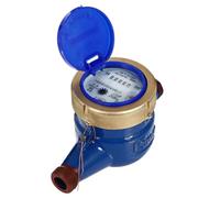 Medidor de Agua Dn15 Metálico Cubierta Protectora para Ingeniería | Diámetro Nominal 20mm, Presión Nominal 1.0 Mpa, Temperatura de Trabajo 0-90 °c, Escala 9999 Estilo Aleatorio
