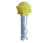 Medidor de agua flotante, con cuerda de pescado, fácil lectura, medidores portátiles de temperatura de alberca, para niños, niñas, niños, interiores, exteriores, hogar, spa, , estanque, bañera
