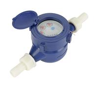 Medidor de Agua Fría DN15, Medidor de Flujo de Agua Conexión de Medidor de Agua DN15 Medidor de Flujo de Agua Fría Medidor de Agua para Jardín Doméstico Herramienta de Medición de