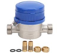 Medidor de Agua fría mecánico TS S3002E BSP 1/2 con Herramientas de medición de Puntero para medidor de Flujo de Agua doméstico medidor de Agua para Jardines Casas