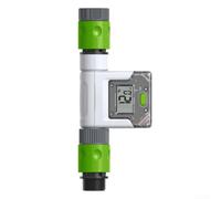 Medidor de agua para jardín Wifi digital, medidor de flujo en tiempo real, indicador de consumo para riego de 3/4 pulgadas (A)