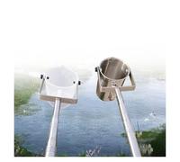 Medidor de agua para lagos con varilla de acero inoxidable 304 - Botella portátil de muestreo de agua de 500 ml y 1000 ml para monitoreo ambiental, recolección de agua en lagos y ríos