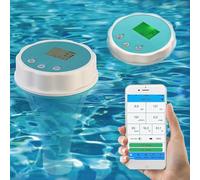 Medidor De Agua Para Piscinas Zayuzo Con Bluetooth, 6 En 1, Resistente Al Agua Ip67, Con Medidor De Ph, Cloro, Ec, Tds-orp Y Temperatura Para Piscinas, Jacuzzis Y Spas De Natación.
