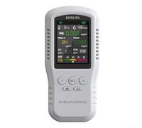 Medidor de aire con monitores LCD a color PM2 5, TVOC y temperatura para un entorno interior seguro