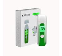 Medidor de aliento de cetona, probador digital de cetosis, medición precisa, ayuda a controlar tu peso y cetosis (mool/L)