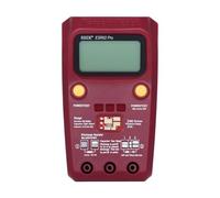 Medidor de alta precisión para condensadores, transistores, resistencias, pantalla LCD, batería de potencia, probador de componentes electrónicos, instrumento de mantenimiento de campo con pantalla