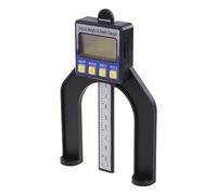 Medidor de altura digital para carpintería, medidor de profundidad con pantalla de dígitos y pies de pie, utilizado para herramientas de medición de mesa de enrutador, regla, regla de medición