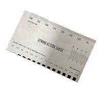 Medidor de altura multifuncional para guitarra, regla de mantenimiento adecuado para práctica en casa, configuración profesional, fácil de usar