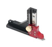 Medidor de altura para carpintería | Herramienta manual portátil de aluminio | Medidor de profundidad para trituradora de madera, silvicultura, jardinería, mantenimiento, reparación
