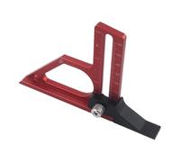 Medidor de altura para sierra circular | Herramienta de medición de profundidad con escala graduada,Instrumento de precisión de aleación de aluminio mecanizado para carpintería y fabricación de