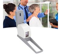Medidor de altura portátil montado en la pared retráctil adultos crecimiento corporal estatura altímetro equipo auxiliar 2,2 metros