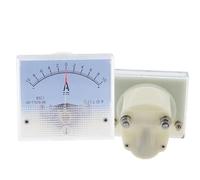 Medidor de amperímetro analógico 85C1-A CC/75 mV, panel de medición de corriente, amperímetro, 1 A, 3 A, 5 A, 20 A, 30 A, 50 A, 1 unidad(30A -0-30A (75mV))