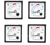 Medidor de amperímetro de panel analógico SQ-48, 1A, 2A, 3A, 5A, 10A, 20A, 30A, 50A, 1 unidad(20A)