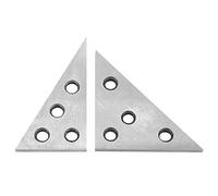 Medidor DE ángulo, 45 Grados Guía DE ángulo 2 PCS Bloque Conjunto Bloque 30-60-90 45-45-90 Grado Sólido SE MACHINISTA MACHINISTA CUADRADO SECTURA MACHINIS