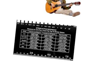 Medidor de Ángulo de Cuerdas de Guitarra Herramientas De Ajuste Para