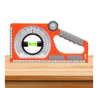Medidor de ángulo de pendiente-Ga índice de medición multifuncional, herramienta de gradiente de precisión | Indicador de nivel de inclinación, búsqueda de grado precisa para ingeniería civil, p