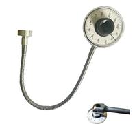 Medidor de ángulo de torque: instrumento de medición de precisión, transparente, bloqueo de brazo ajustable, lectura de alta precisión | Equipo automotriz co