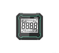 Medidor de ángulo digital con base magnética, pantalla LCD con retroiluminación, función de giro automático, carga USB-C, precisión 0,05°, para mediciones horizontales y verticales, negro (FY8822)