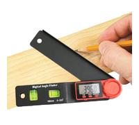 Medidor de ángulo digital | Medidor de ángulo electrónico de medición de 0-200 grados con pantalla LED | de electrónico herramienta de medición de buscador de Digital clara y