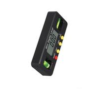 Medidor de ángulo electrónico de nivel digital con base magnética para aplicaciones de 100/150/200 mm, 4 unidades de medición (grado/% pendiente/mm-m/in-ft), (100 mm)
