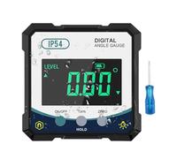 Medidor de ángulo electrónico, transportador inclinómetro digital, herramienta de medición de 4 x 90 grados, dispositivo buscador de nivel portátil, medidor de ángulo de precisión para carpintería