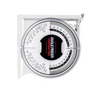 Medidor de ángulo magnético, 3,74 x 1,18 en alta actualización Protractor Level, perfecto para Carpentry, Roofing, Framing, Metalworking & Welding Projects