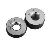 medidor de anillo Calibres de anillo de rosca métrica M60-M80 *1.5 6h 1SET (1*GO+1*NOGO) Calibre de roscas externas(M69X1.5 6H)