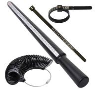 Medidor de Anillos,4 Piezas Herramienta Calibre de Tamaño de Anillos Dedo Ring Sizer Juego de Medidores de Anillos Medidor de par Anillo de Dedo para Tamaño Estándar de Reino Unido UE y UU