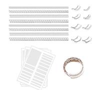 Medidor de anillos del Reino Unido, 67 piezas de ajustador de anillos para anillos sueltos, ajustador de anillo para anillos sueltos, ajustador de anillo transparente invisible para mujeres y hombres
