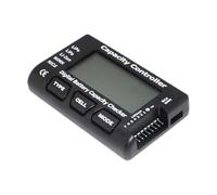 Medidor de batería digital Verificación de capacidad de batería con pantalla LCD para probar múltiples tipos de baterías y voltajes Probador de voltajes