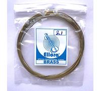 Medidor de bobina de cuerda de latón 21, 0,775 mm, 0,05 pulgadas para Sitar Veena Surbahar