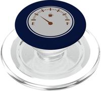 Medidor de café vacío bajo Combustible Necesita cafeína Poder Divertido PopSockets PopGrip para MagSafe