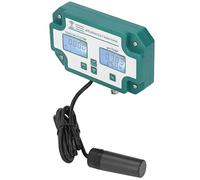 Medidor de Calidad del Agua Función 6 en 1 Medidor de Prueba de Calidad del Agua PH TDS EC SG Analizador de Temperatura de Sal Monitor de Calidad del Agua(EU Plug)