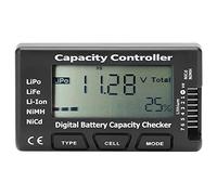 Medidor de Capacidad de Batería Digital Cellmeter - 7, Precisión 0.001V, Negro - Evaluación Exacta de Voltaje, Función de Balance para Baterías de Litio y NiMH