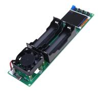 Medidor de capacidad y resistencia de batería de instrumento de doble canal para entusiastas electrónicos y herramienta de diagnóstico de mantenimiento