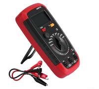 Medidor de capacitancia digital 0.1pF-20000uF | Material ABS, 9 rangos, retención de datos y retroiluminación para pruebas eléctricas