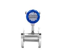 Medidor de caudal de agua, 4-20 MA RS485 Tipos de medidor de flujo Turbina Digital Metalio de flujo Metanol Diesel Gasolina Alcohol de gasolina Mégido de flujo de agua de leche(DN50)