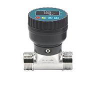 Medidor de caudal de agua, Medidor de flujo Digital de acero inoxidable RS485 transmisión de señal remota medidor de flujo de tubería de líquido de alta precisión Sensor de flujo de agua(DN32)