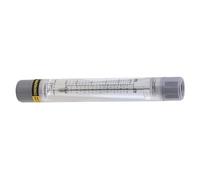Medidor de caudal de líquido ABS tipo tubo, 0,25-2,5 GPM, 1-9 LPM, 1/2" BSPT, LZM-15G