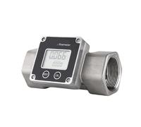 Medidor de caudal de líquido, caudalímetro electrónico con sensor de flujo industrial roscado 1/2 ″ 1 ″ 1,5 ″ 2'(3-4 inch SS304)
