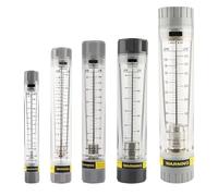Medidor de caudal de líquido tipo tubo cilíndrico LZM-15G/LZM-20G/LZM-25G, 60-200 GPM y 150-750 LPM, tamaño 23, rosca hembra de 1"(LZM-15G,C)