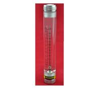 Medidor de caudal de tubo serie LZM-15G for agua/líquido/H₂O con conexión de acero inoxidable, rosca macho de 1/2" BSPT o NPT.(0.2-2GPM 1-7LPM)