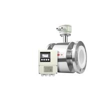 Medidor de caudal electromagnético con pantalla de distancia DN10 DN50, medición de líquidos conductivos SS304(DN20 SS304)